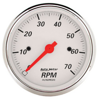 Auto Meter - Arctic White Tachometer