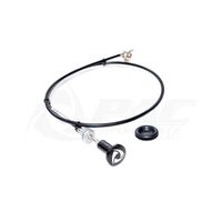 BILLET GRIP BONNET RELEASE CABLE