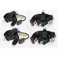 SEAT BELT SET - NON RETRACTABLE FRONT & REAR