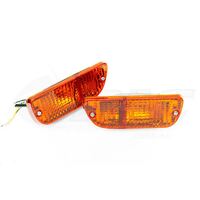 RX3 RX4 FRONT PARKER TURN SIGNAL LIGHT ASSEMBLIES - ORANGE