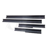 1300 1200 SEDAN STAINLESS SCUFF PLATE SET