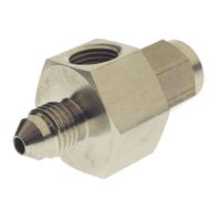 FEMALE SWIVEL TO MALE AN-3 SS WITH 1/8IN NPT PORT