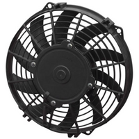 Spal - 9" Electric Thermo Fan 602 cfm - Puller Type With Curved Blades