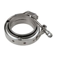 2.50IN SS QUICK RELEASE V-BAND CLAMP & FLANGES KIT
