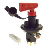 BATTERY MASTER SWITCH WITH FIELD CUT