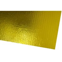 GOLD HEAT SHIELD SHEET SELF ADHESIVE 508x508MM