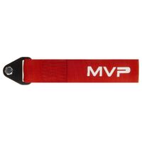 MVP RED FLEXIBLE TOW STRAP