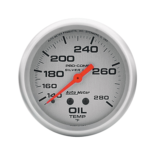 Auto Meter - Ultra-Lite Series Oil Temperature Gauge