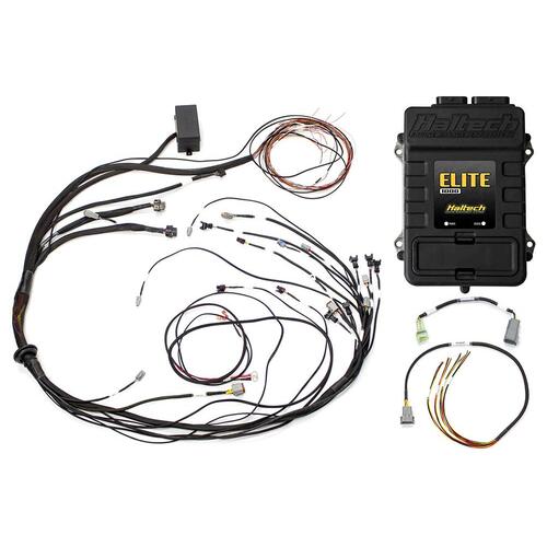 HALTECH ELITE 1000 + MAZDA FC RX7 13B S4/5 CAS WITH FLYING LEAD IGNITION TERMINATED HARNESS KIT