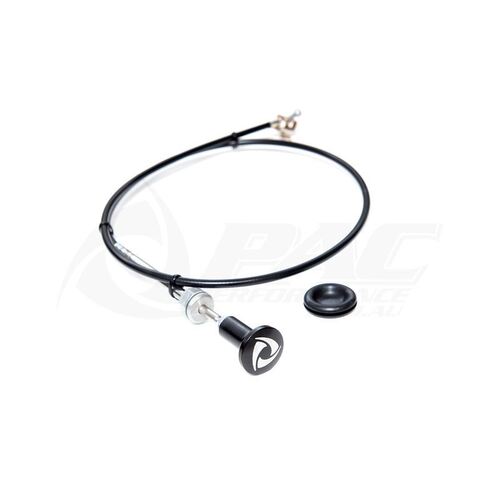 BILLET GRIP BONNET RELEASE CABLE