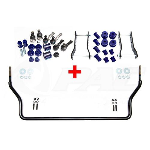MAZDA RX4 929 FRONT & REAR OVERHAUL KIT WITH SWAYBAR