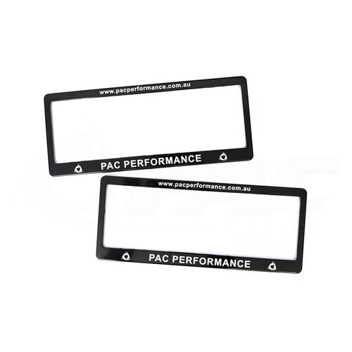 PAC PERFORMANCE NUMBER PLATE FRAMES