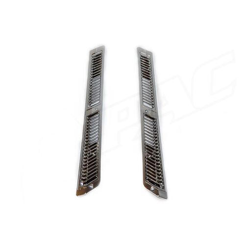 MAZDA RX3/808 SEDAN REAR PILLAR VENTS - CHROME