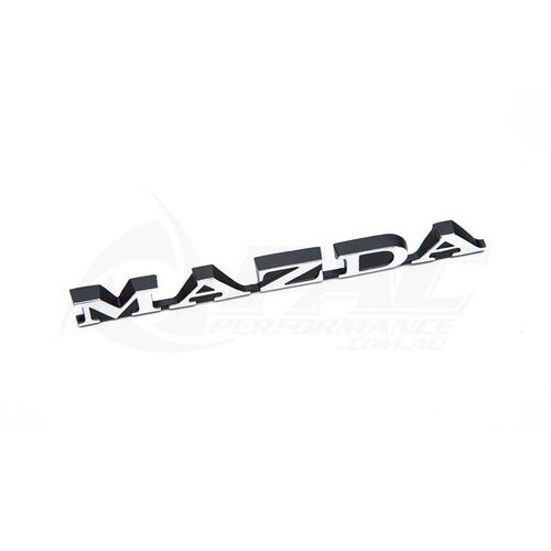 MAZDA RX2 CAPELLA BOOT LID BADGE