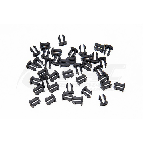 RX2 CAPELLA DOOR TOP WEATHER STRIP CLIPS