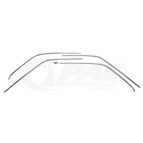 RX3 808 SEDAN GUTTER TRIM SET 6-PIECE