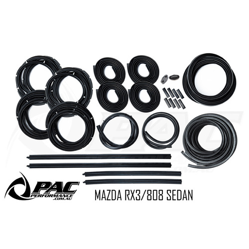MAZDA RX3 808 FULL RUBBER KIT - SEDAN