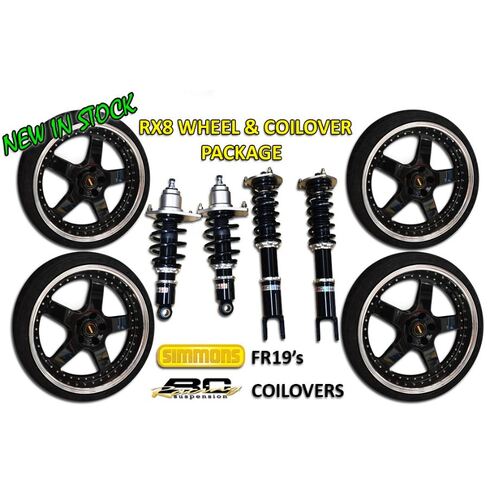 RX8 WHEEL & COILOVER PACKAGE