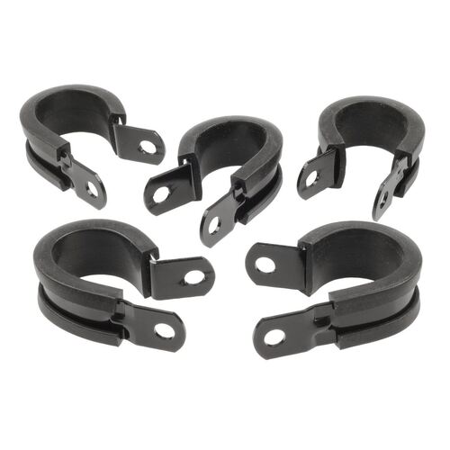 CUSHIONED P CLIPS ID25.4MM 5PK