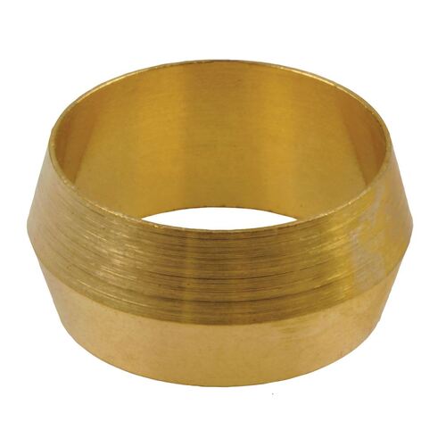 TUBE ADAPTER OLIVE 5/16 BRASS (5 PACK)
