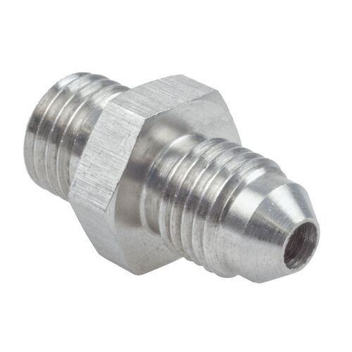 METRIC MALE M12X1.0 TO MALE FLARE AN-4 SS (DUAL SEAL)