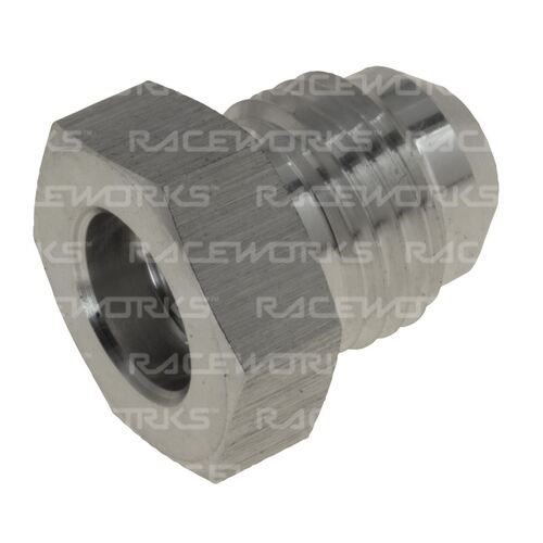 AN-8 ALUMINIUM HEX WELD ON FITTING SUITS RWH-600-08