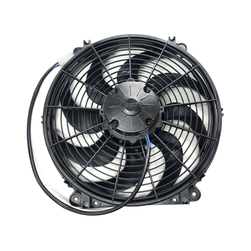 Spal - 13" Electric Thermo Fan 1350 cfm - Puller Type With Reversible Curved Blades (Baco Style) DCM Brand
