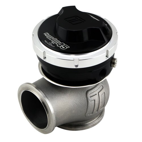 TURBOSMART WG45CG GEN-V HYPERGATE 45 COMPRESSED GAS EXTERNAL WASTEGATE BLACK